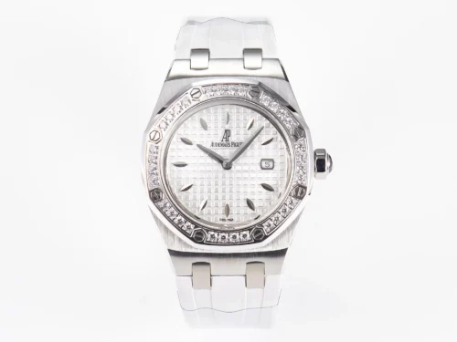 Royal Oak Offshore 33mm SS DRF Best Edition White Dial Diamonds Bezel